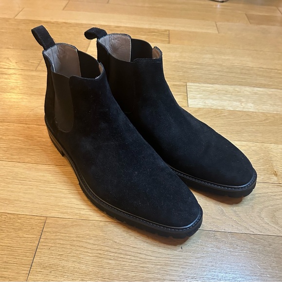 Men’s Manolo Blahnik black calf suede Chelsea boot - Picture 5 of 5